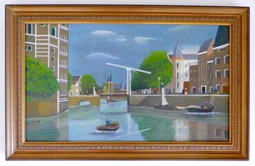Gerard Diepeveen, ‘Hollands Canal Face with Figs’, Late 20th Century