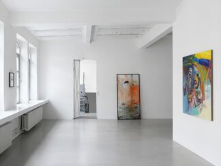 The Lazy Sunbathers - curated by Lucas Hirsch, installation view
