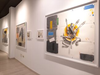 "Models on paper" by Quintana Martelo, installation view