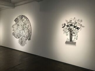 DRAWING WITH METAL, installation view