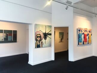 THREE POSITIONS, installation view