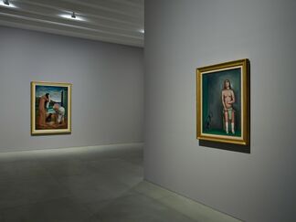 Carlo Carrà, Metaphysical Spaces, installation view