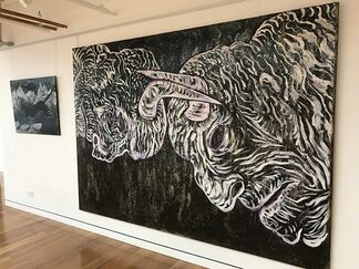 George Gittoes | Black Paintings, installation view