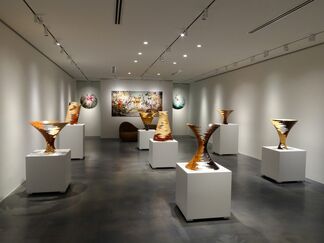 Bud Latven: Deconstructed Turnings, installation view