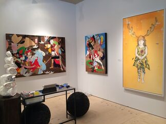 Yellow Peril Gallery at SCOPE Miami Beach 2013, installation view