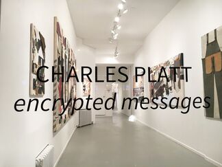 Charles Platt "encrypted messages", installation view