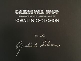 Rosalind Solomon - Carnival 1980, installation view