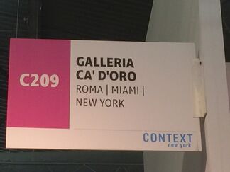 Galleria Ca' d'Oro at CONTEXT New York 2017, installation view