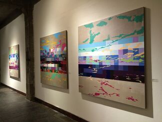 Anthony Vega: Disappearing Horizon, installation view