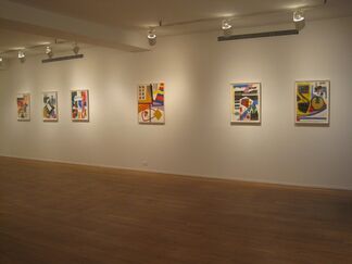 Shirley Jaffe: Paintings and Works on Paper, installation view