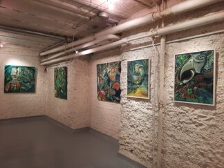 Timothy Archer "Birds and gods I/ Cosmogonies", installation view