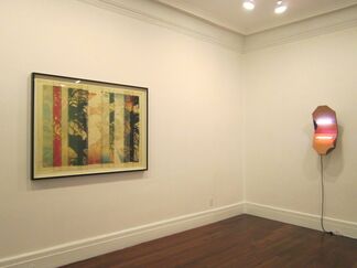 Recent Works by Diana Kingsley, Robert Morris, Richard Pettibone, Keith Sonnier, & Mike and Doug Starn, installation view