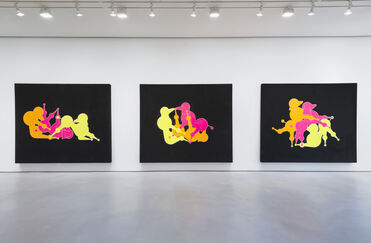 P is for Poodle, installation view
