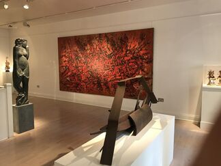 Frank Avray Wilson: Abstract Expressionist Paintings 1953-63, installation view
