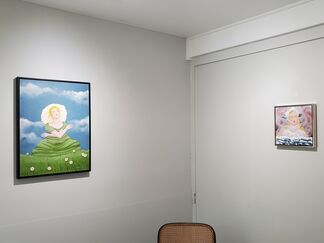 I IMAGINE: Paintings in the Narrative Tradition by Susan Reid Danton, installation view
