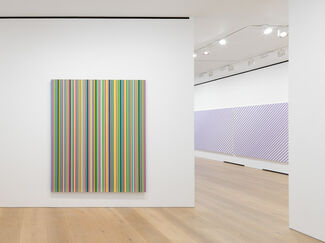 Bridget Riley: The Stripe Paintings 1961-2014, installation view