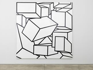 Al Held: Black and White Paintings 1967−1969, installation view