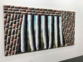 Mauer mit Aussicht, installation view