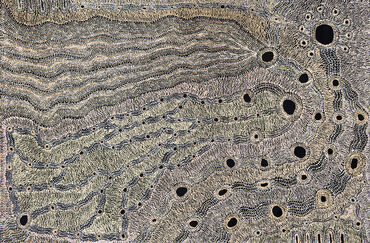 Debra Umala, ‘Wanapi Rainbow Serpent Dreaming’, ca. 2023