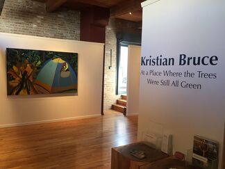 Kristian Bruce: At a Place Where the Trees Were Still All Green, installation view
