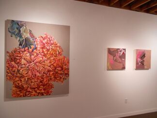 "Women Under the Influence: Conversations in Paint with Mary Warner, Jane Callister, and Wendy Kveck", installation view