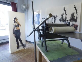 The Model and Her Artist: New Work from Phil Rabovsky and Lane Sell, installation view