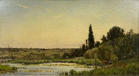 Hippolyte Camille Delpy, ‘The Riverside’, ca. 1900