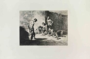 Francisco Lameyer y Berenguer, ‘La Partie de Cartes (Espagne)’, 1870s