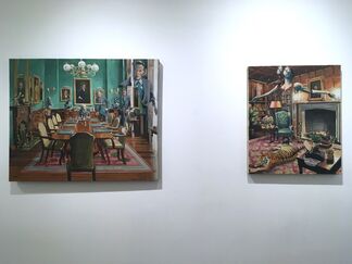 New Paintings By RU8ICON1, installation view