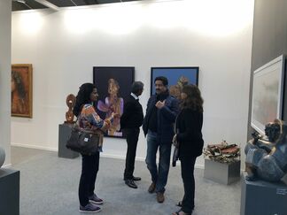 Art Pilgrim at India Art Fair 2018, installation view