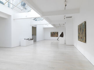 Anthony Caro: 6 Sculptures, Leon Kossoff: 6 Paintings.  Original Proposal for our Booth at Frieze Masters, London, installation view