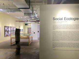 Social Ecologies, curated by Greg Lindquist, installation view