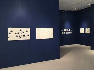 PIERS SECUNDA: ISIS Bullet Holes Paintings, installation view