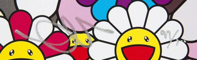 Takashi Murakami, ‘Flowers Blooming In The World And The Land Of Nirvana’, 2013, Print, Offset lithograph on paper, Julien's Auctions