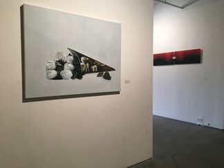 Cardinal Points curated by Vicky Romay: Geandy Pavon, Esteban Blanco, Antonio Nunez and Jose Ney, installation view