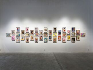 SOMETHING ELSE:  The Collages of Nathan Gluck, installation view