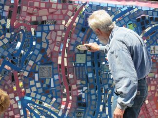 Mosaics by Isaiah Zagar, installation view