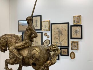 Barbara Paci Art Gallery at WOPART Lugano 2019, installation view