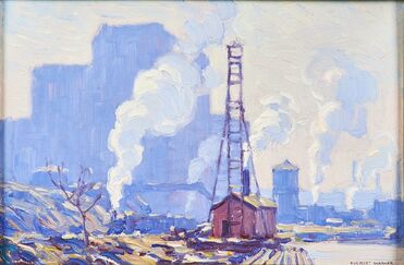 Everett Warner, ‘Below Riverside Drive’