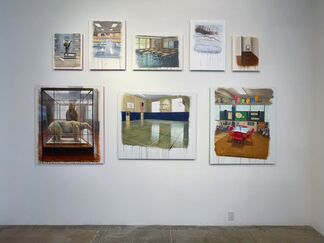 Peter Waite: Real Spaces Paintings /2018-2021, installation view