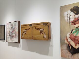 StolenSpace Gallery at SCOPE Miami Beach 2014, installation view