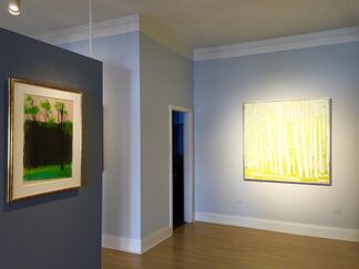 WOLF KAHN: paintings and pastels, installation view