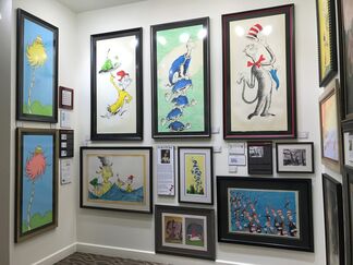 "The Art of Dr. Seuss" Rare Editions Event, installation view