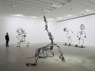 STICKS WITH DICKS AND SLITS, installation view