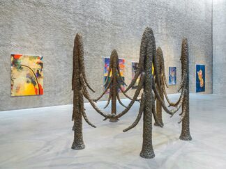 Friedrich Kunath - Sensitive Euro Man, installation view