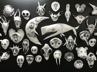 LESLIE LANXINGER - "White Whale", installation view