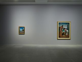 Carlo Carrà, Metaphysical Spaces, installation view