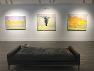 Wolf Kahn: Oil on Canvas, installation view