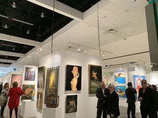 bG Gallery at LA Art Show 2019, installation view