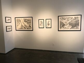 DRAWING WITH METAL, installation view
